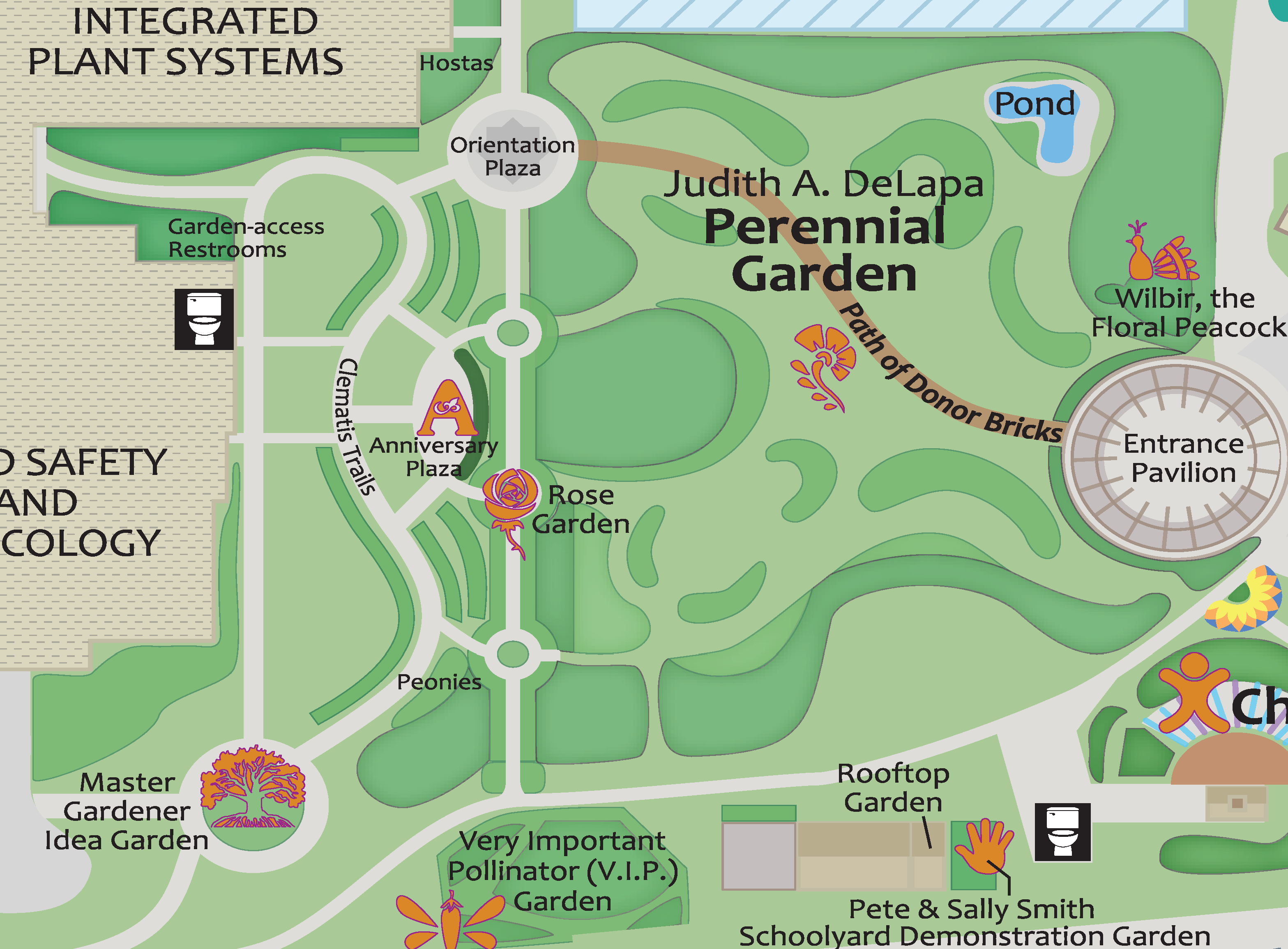 Perennial Garden Map1